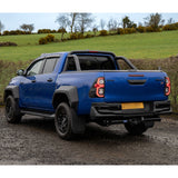 Nissan Navara Np300 / Ford Ranger / Toyota Hilux Double Cab - Ridgeback Roll Bar For Rtc In Black