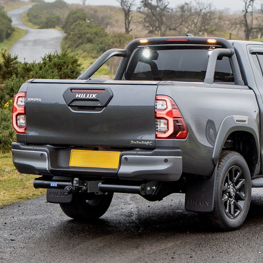 Nissan Navara Np300 / Ford Ranger / Toyota Hilux Double Cab - Ridgeback Roll Bar For Rtc In Black