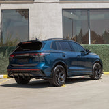 VW Tiguan R-Line MK3 2024 On Rear Valance In Gloss Black