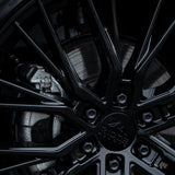 Ridge KN12 Gloss Black 6X120 20 Inch Alloys