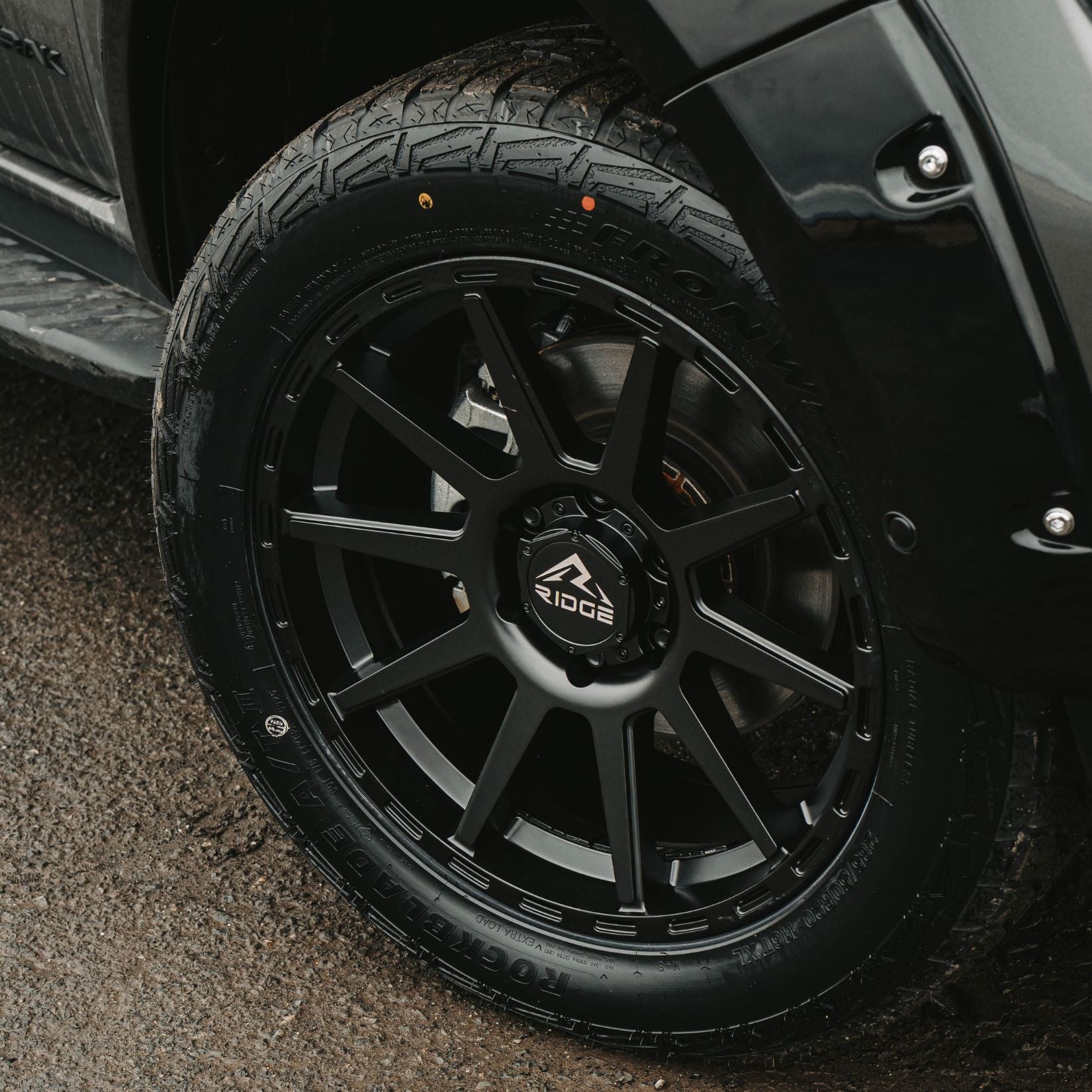 Ridge KN2 Satin Black 6X139.7 20 Inch Alloy