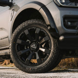 Ridge KN6 Satin Black 6X139.7 20 Inch Alloys