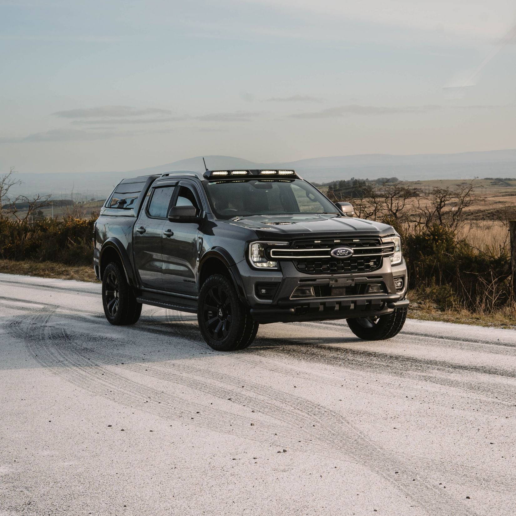 Ridge KN6 Satin Black 6X139.7 20 Inch Alloys