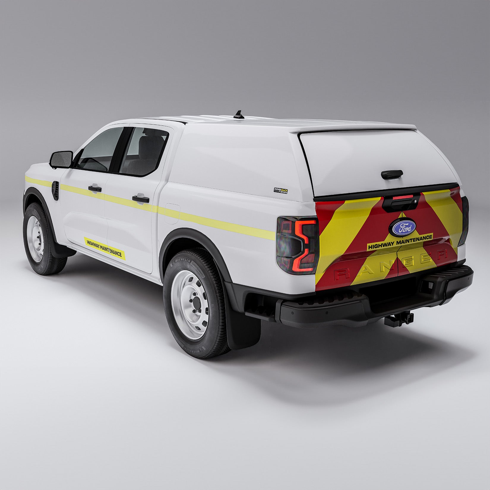 Ridgeback F-Series Fleet Hardtop For Ford Ranger T9 Double Cab 2023 On