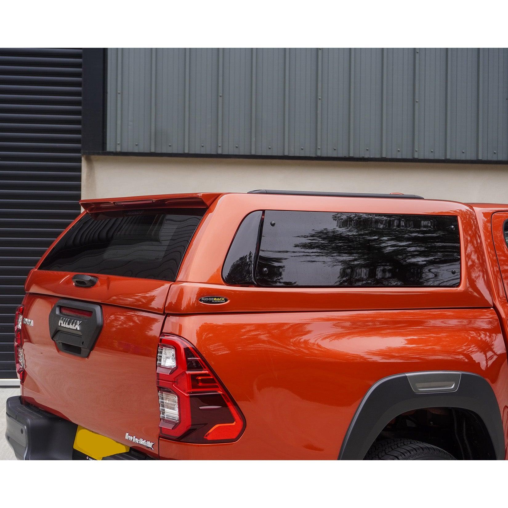 Ridgeback Platinum-x Hardtop For Toyota Hilux Mk8 Double Cab 2015 On