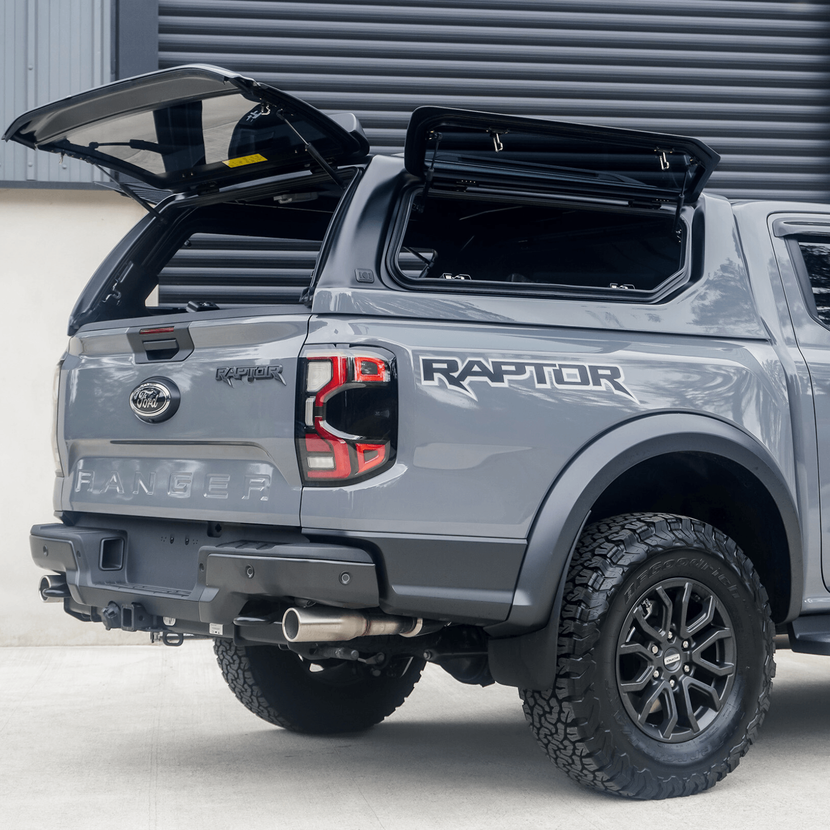 Ridgeback V-Series Hardtop for Ford Ranger Raptor T9 Double Cab 2023 On