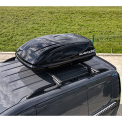 Ridgecargo Series 380l Roof Box In Black - 1350 X 380 X 890mm