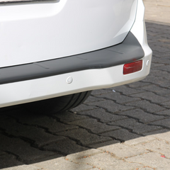 Ford Transit Courier 2014-2018 Rear Bumper Protector Cover In Black