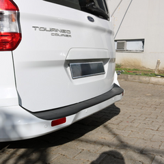 Ford Transit Courier 2014-2018 Rear Bumper Protector Cover In Black