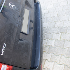 Mercedes Vito W447 2014 On Rear Bumper Protector Cover In Black