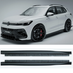 VW Tiguan MK3 2024 On Side Skirts In Gloss Black