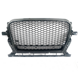 Audi Q5 2013-2015 'rsq5 Style' Honeycomb Grill In All Gloss Black