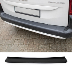 Citroen Berlingo 2018 On Rear Bumper Protector - Black