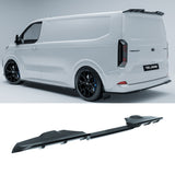 Ford Transit Custom 2023+ Rear Tailgate Spoiler In Gloss Black