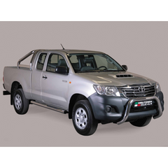 Toyota Hilux 2012-2015 Misutonida Ec Approved Front Bar - 76mm - Stainless Finish