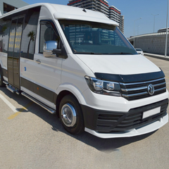 Vw Crafter 2017 On / Man Tge 2017 On Stx Bonnet Guard Protector - Black