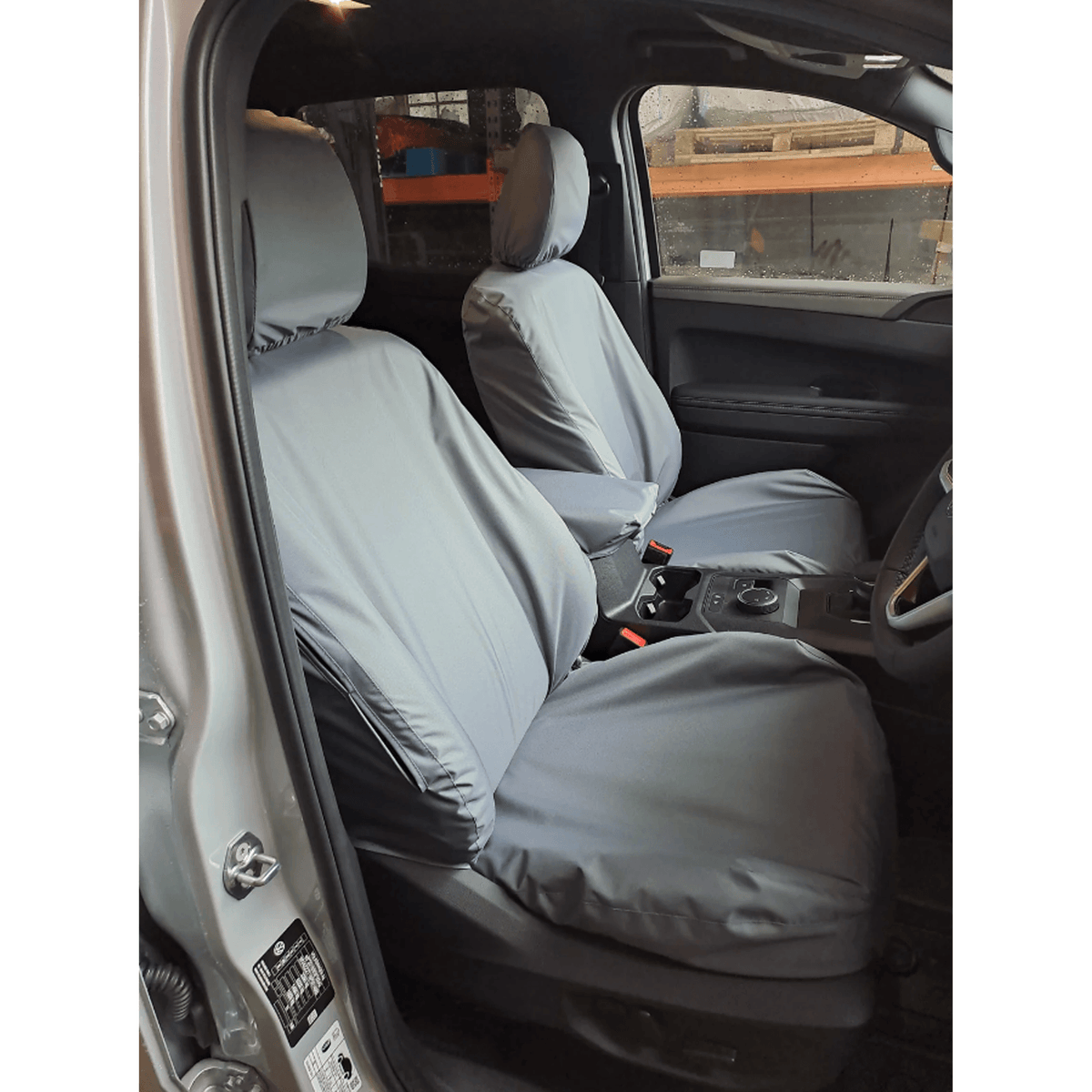 Vw Amarok 2023+ Double Cab Front Seat Covers - Pair - Grey