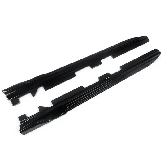 BMW X3 G01 PRE LCI 2018-2022 Black Knight Side Skirts In Gloss Black