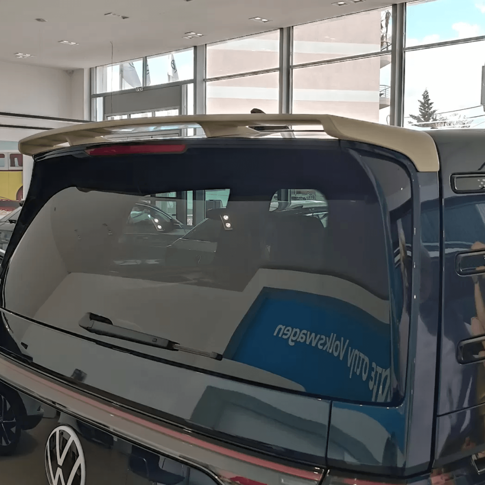 VW ID Buzz 2021+ Rear Spoiler In Primer