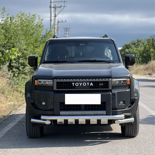 Toyota Land Cruiser LC250 2025 On Front City Bar In Stainless Steel