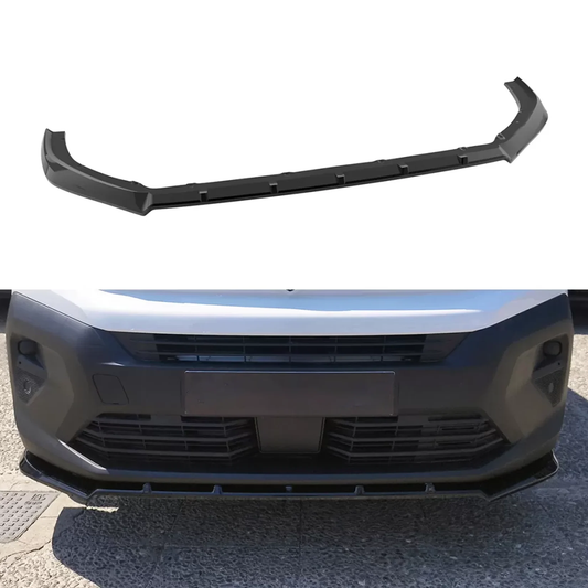 Citroen Berlingo Mk3 / Peugeot Partner Mk3 / Opel Combo E - Front Splitter in Gloss Black