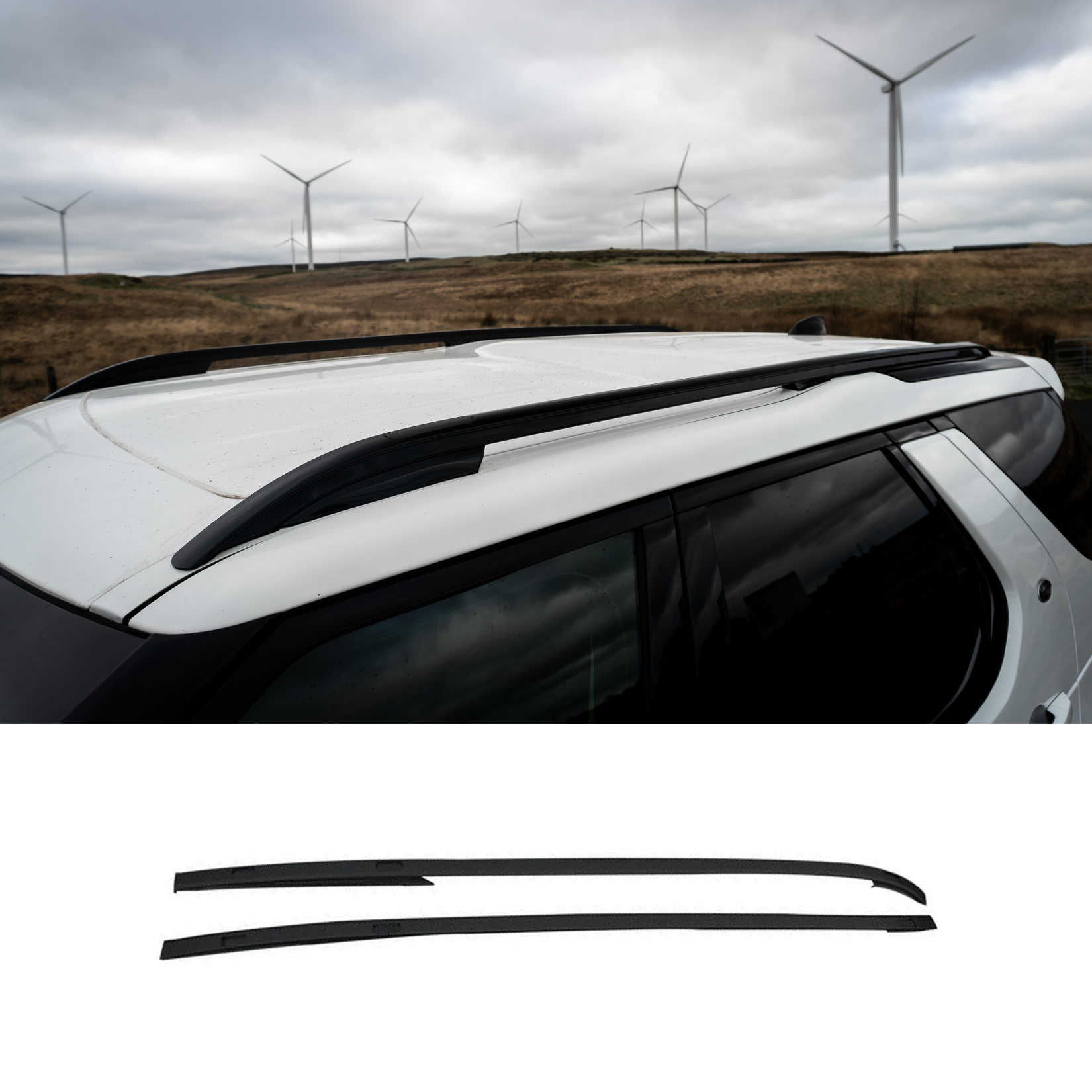 Land Rover Discovery Sport 2015 On - Oe Style Roof Bars - Black - Pair