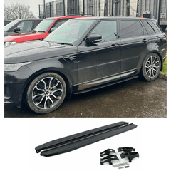 Range Rover Vogue L405 / Sport L494 2013 - 2022 Oe Style Side Steps - Running Boards - Gloss Black - Pair