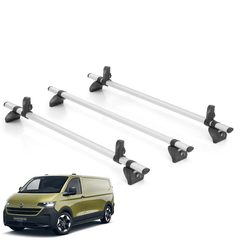 Rhino KammBar Pro 3 Bar Van Roof Bar System - Volkswagen Transporter T7 2024 On