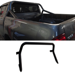 Toyota Hilux Mk8 2016 On / Isuzu D Max 2021+ - Double Cab Stx S/s Roll Bar - Black