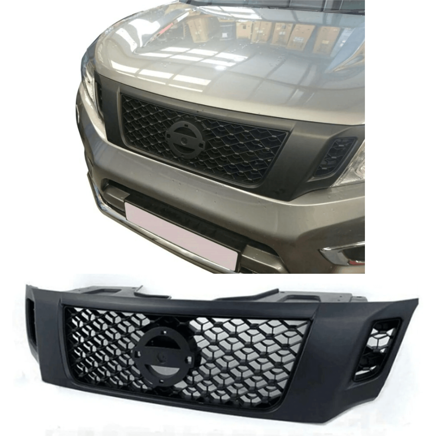 Nissan Navara Np300 2015 On - Replacement Upgrade Front Grille