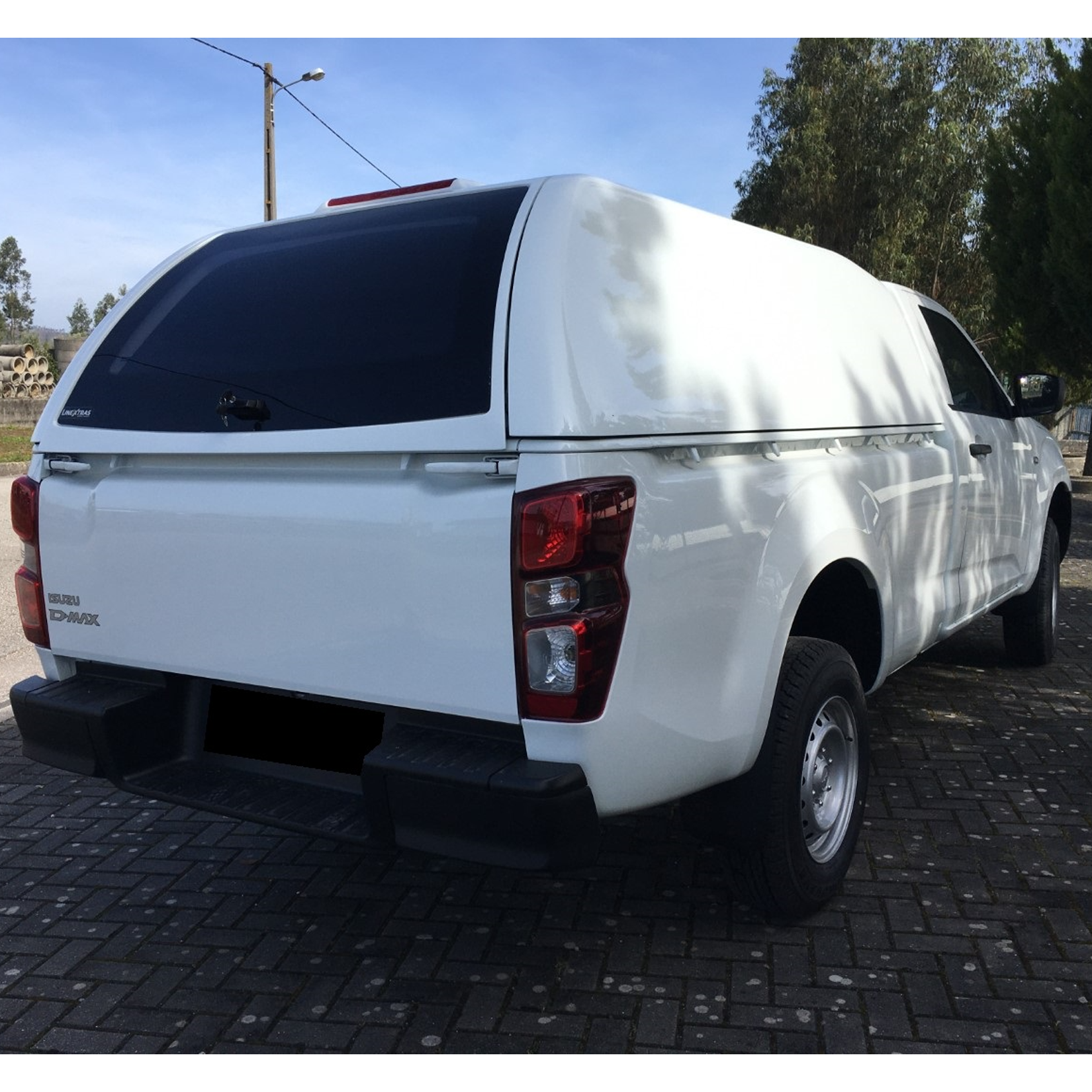 Isuzu D-Max 2024 On Single Cab Hardtop In Standard White