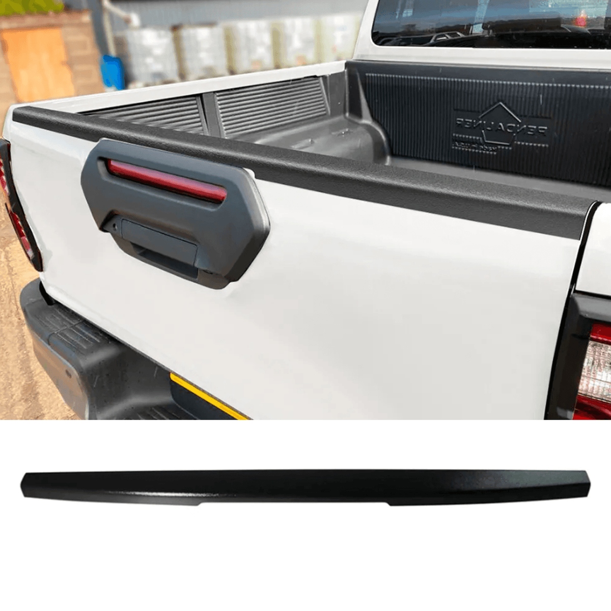 Toyota Hilux 2020 On Rail Cap - Tail Gate Protector