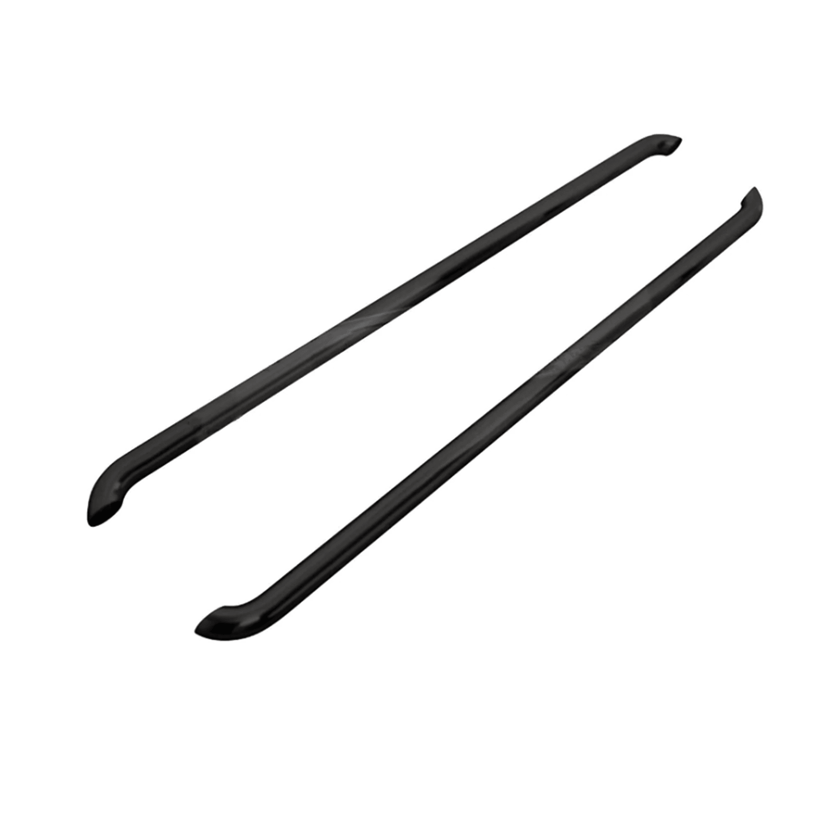 Vw Transporter T5 / T6 Swb Gloss Black Oe Style Sportline Side Bars - Pair