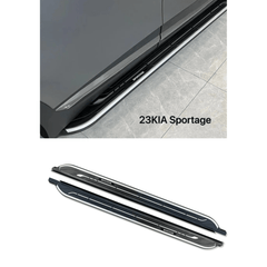 Kia Sportage 2023+ Oem Style Running Boards Side Steps - Logo