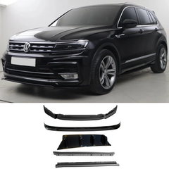 VW Tiguan MK2 R-Line 2015-2020 Aero Body Kit In Gloss Black