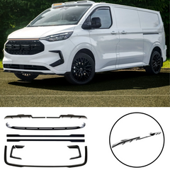 Ford Transit Custom MK2 2024 on LWB Full Low Line Aero Kit V1 In Gloss Black