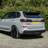 BMW X5 G05 2018 On Mid Spoiler In Gloss Black