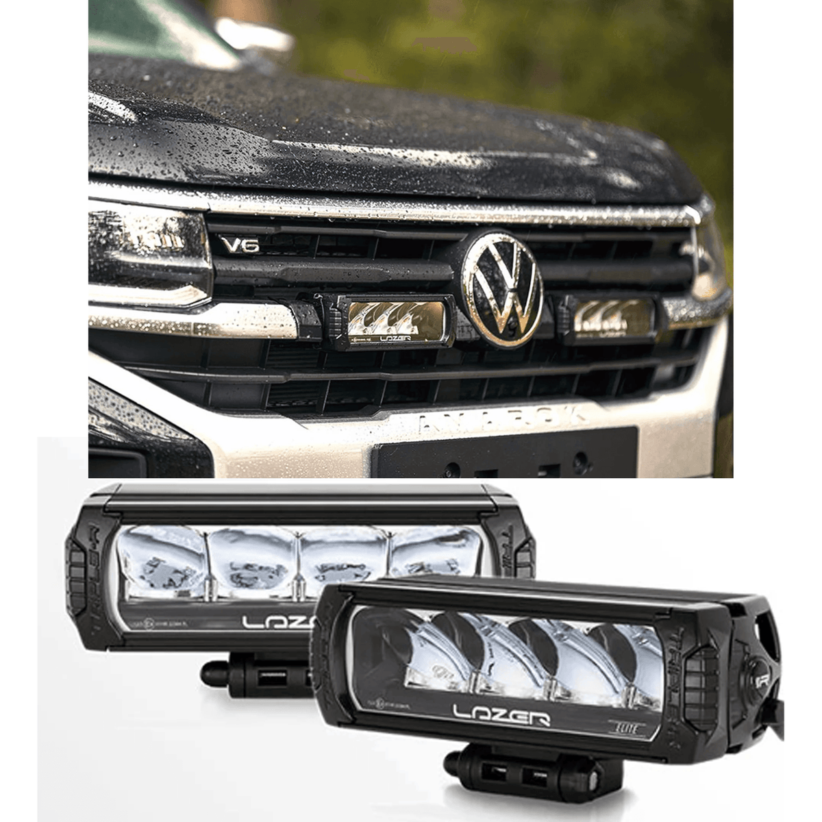 Volkswagen Amarok (2023+) Lazer Grille Kit Triple R 750 Elite