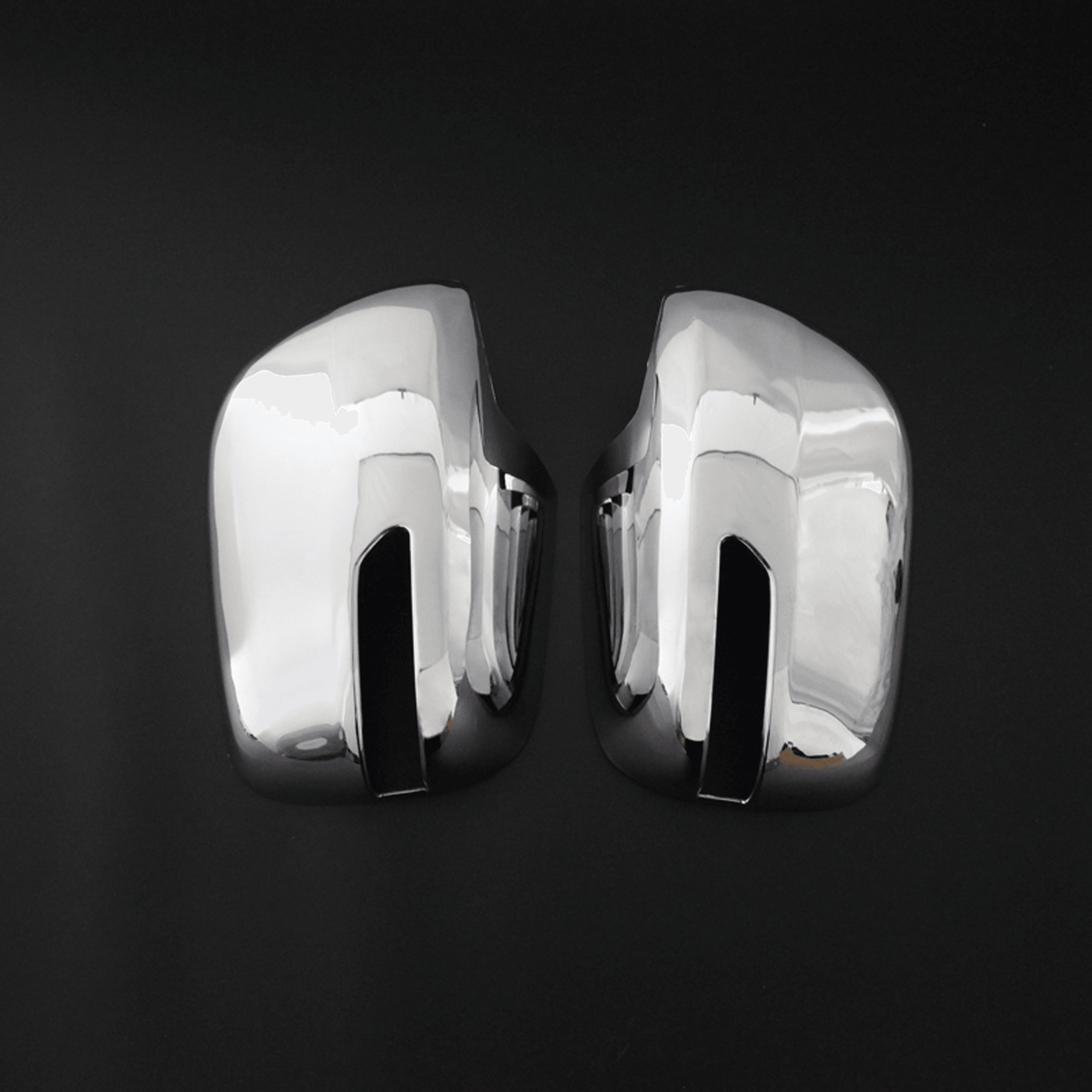 Toyota Landcruiser Lc150 Swb 2018 On Chrome Door Mirror Covers - Pair