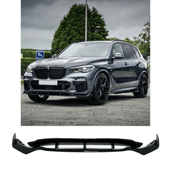 Bmw X5 G05 2018+ - Front Splitter In Gloss Black - Black Knight