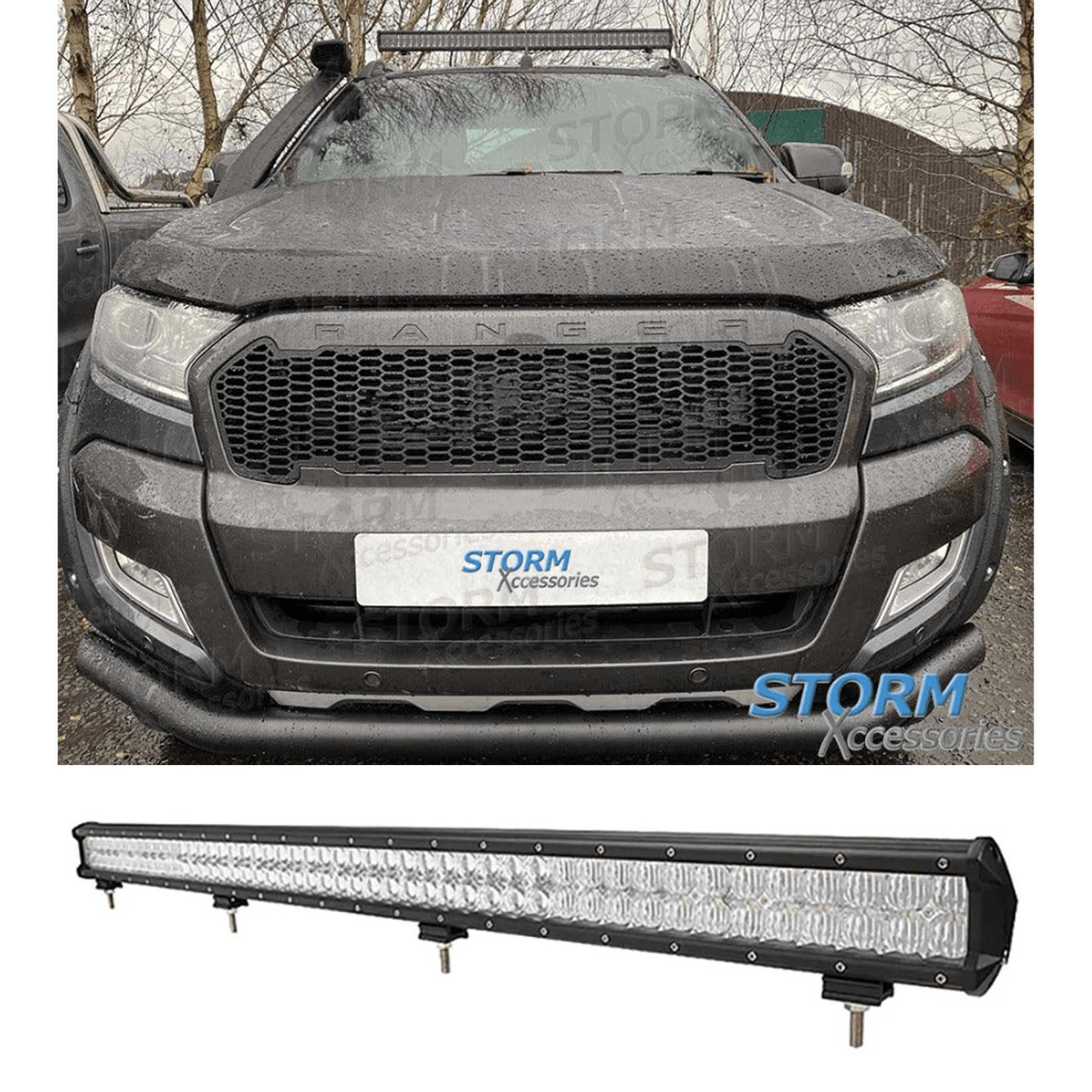 44 Inch Straight Double Row 4d Led Light Bar - Pickup Lightbar - Ll-smd0288-4d