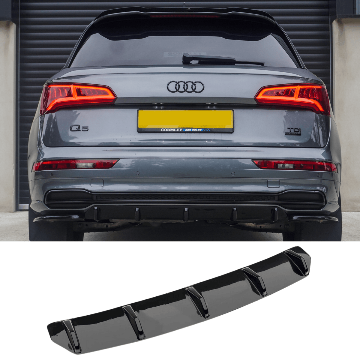 Audi SQ5 MK2 2017-2020 Rear Valance / Audi Q5 S-Line MK2 2017-2020 Rear Valance