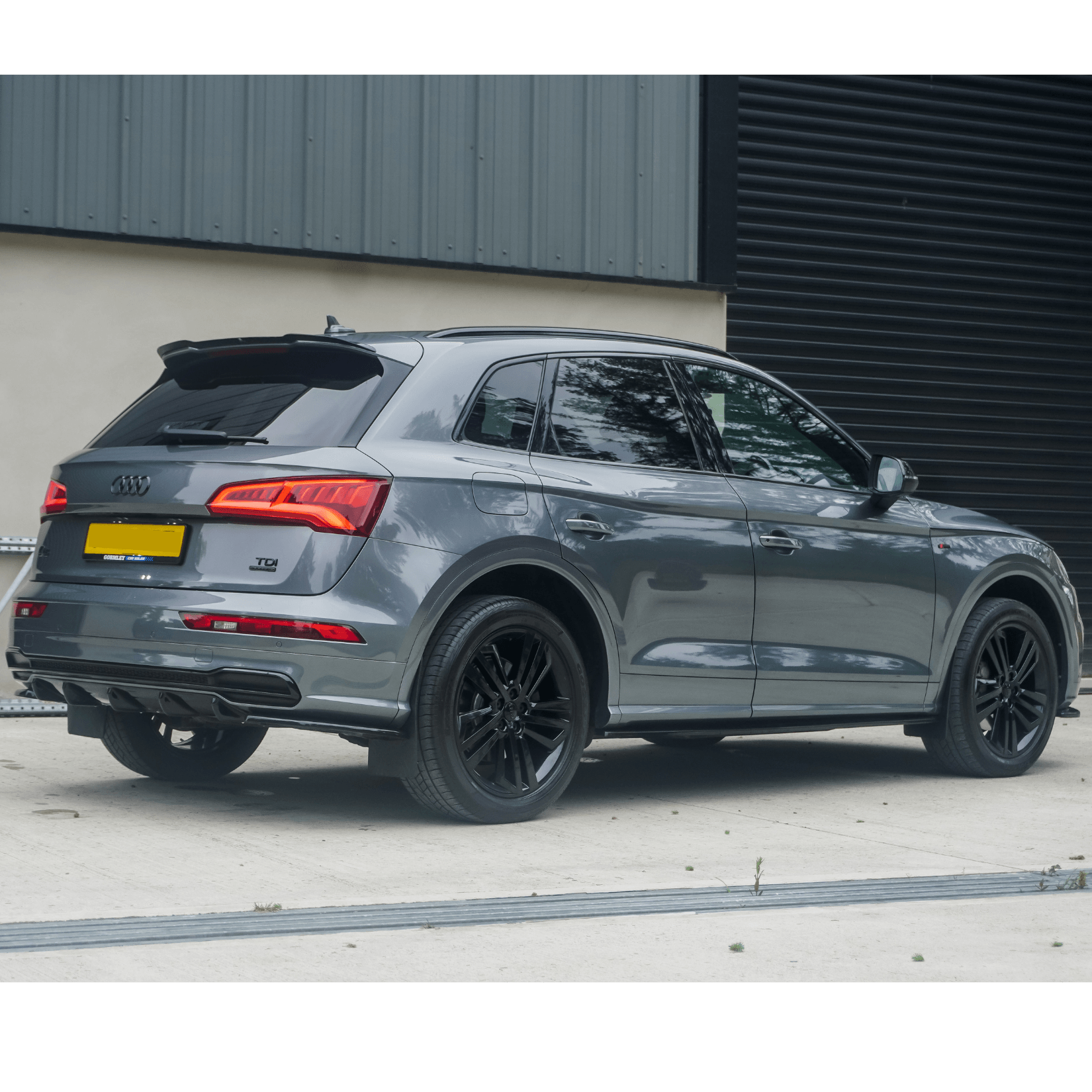 Audi SQ5 MK2 2017-2020 Rear Side Splitters / Audi Q5 S-Line MK2 2017-2020 Rear Side Splitters (2PCS)