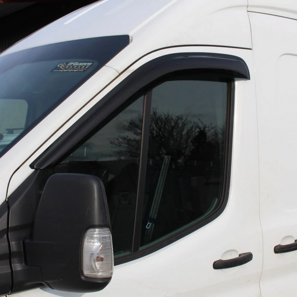 Ford Transit Mk8 2014 On Stx Wind Deflectors - External Fit