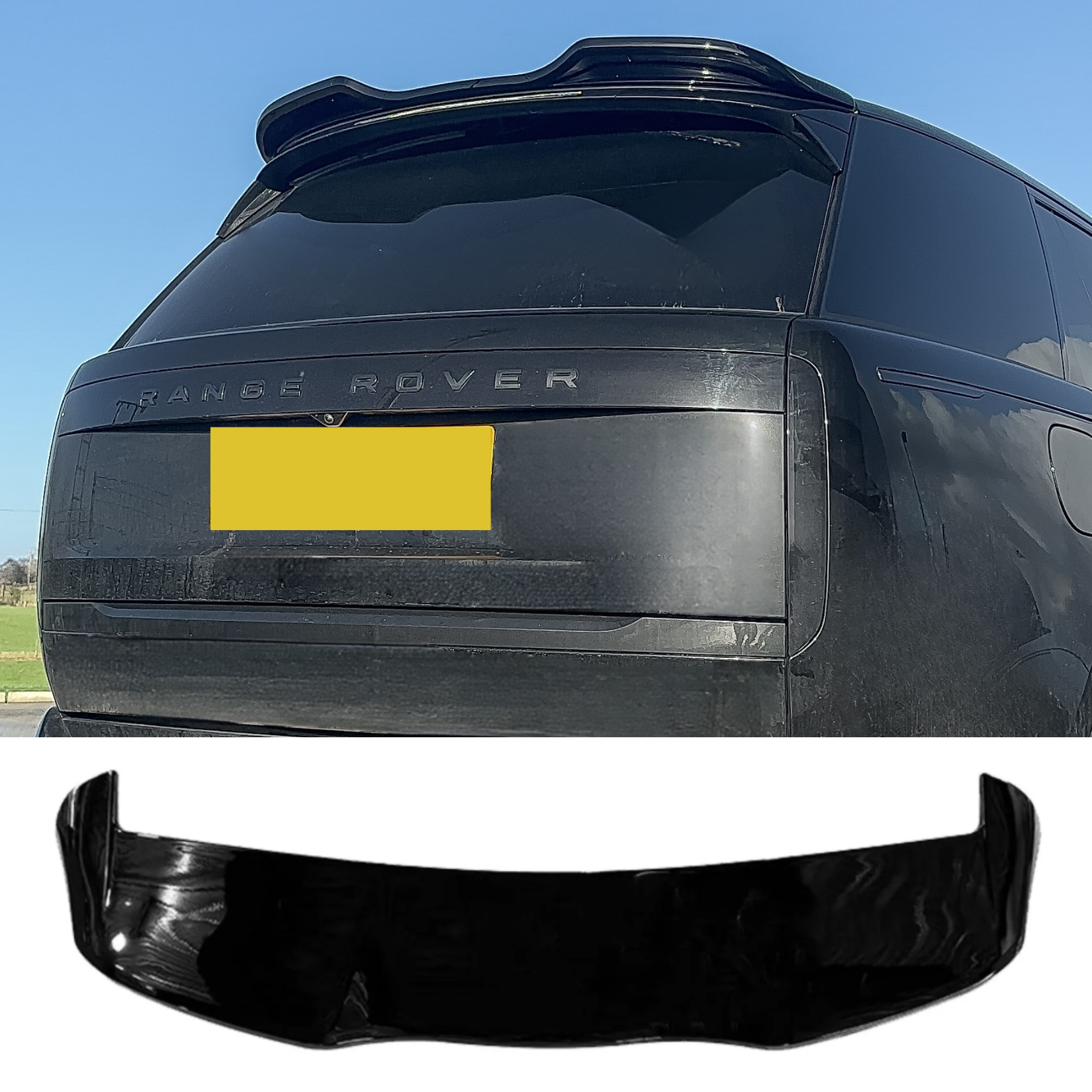 Range Rover Vogue 2023 on Rear Spoiler In Gloss Black