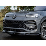 VW Tayron R-Line MK1 2025 On Front Splitter In Gloss Black
