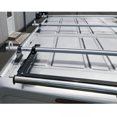 Vivaro 2019 On Multipack Ridgerack Silver Roof Rack Crossbars With Roller And Load Stops