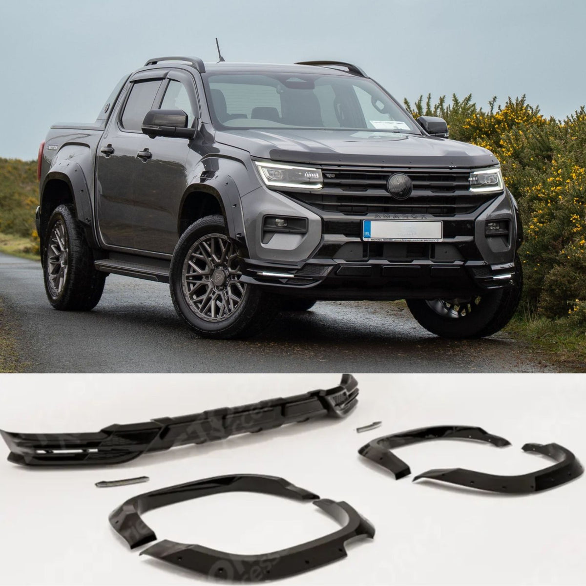 Volkswagen Amarok 2023+ Wide Trak Kit Package - Valance & Wide Arch Kit