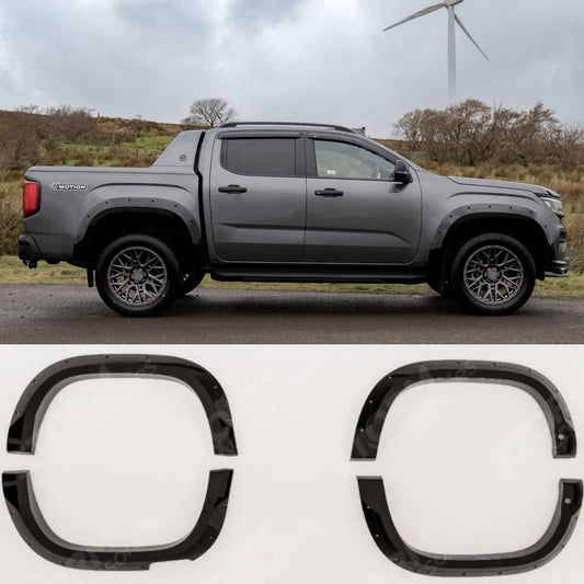 Volkswagen Amarok 2023+ Wide Trak Wheel Arch Set Gloss Black