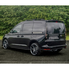 Volkswagen Caddy Mk5 2021+Rear Bumper Splitter In Gloss Black